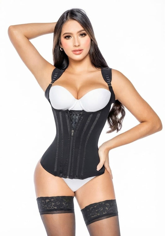 Faja Chaleco Premium Reloj de Arena 15 Varillas